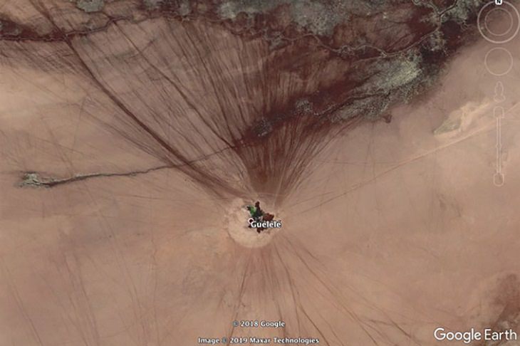 Google Earth images, oasis
