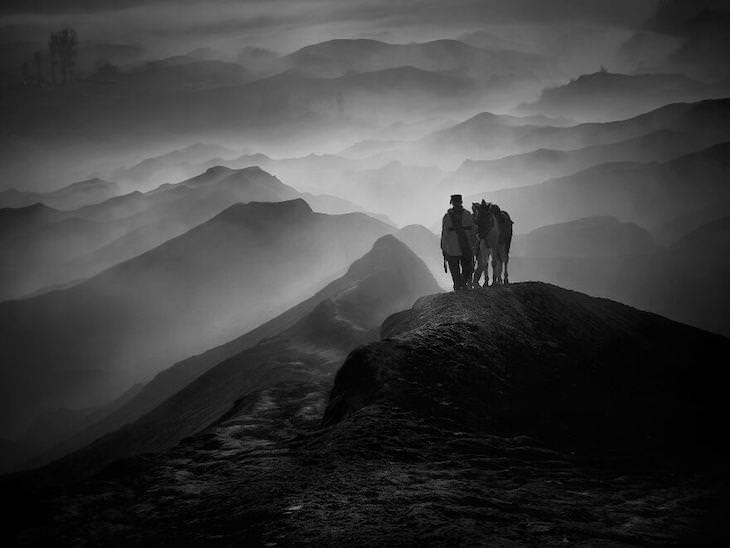 Award Winning Images of Nature and Wildlife Misty Bromo by Rudy Oei