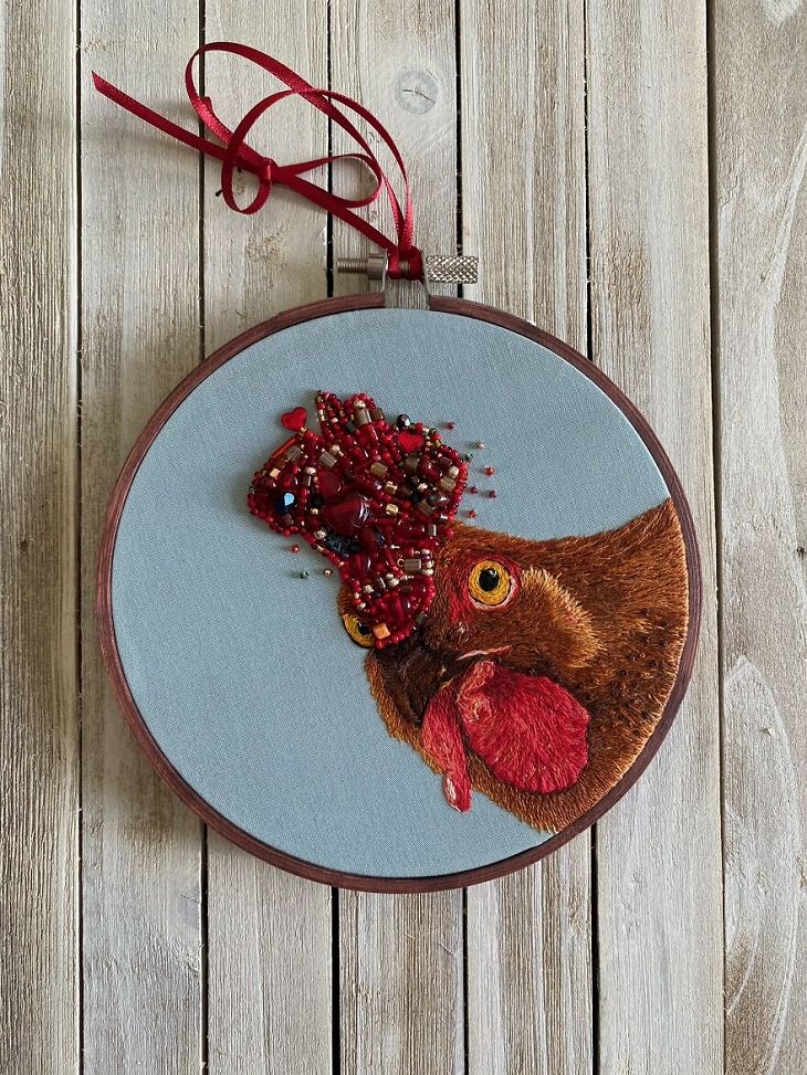Embroidered Animals, 