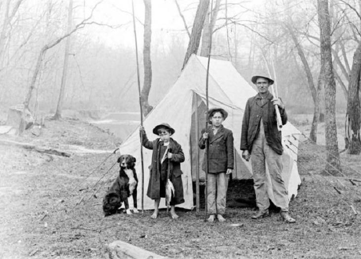 Vintage Pics, fishing trip