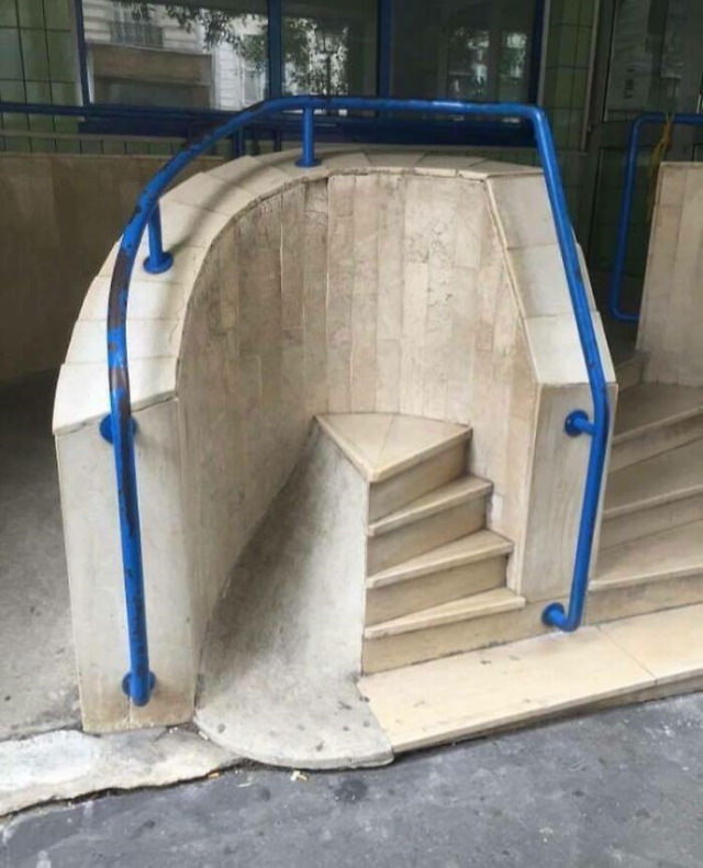 Disastrous Stair Design art object