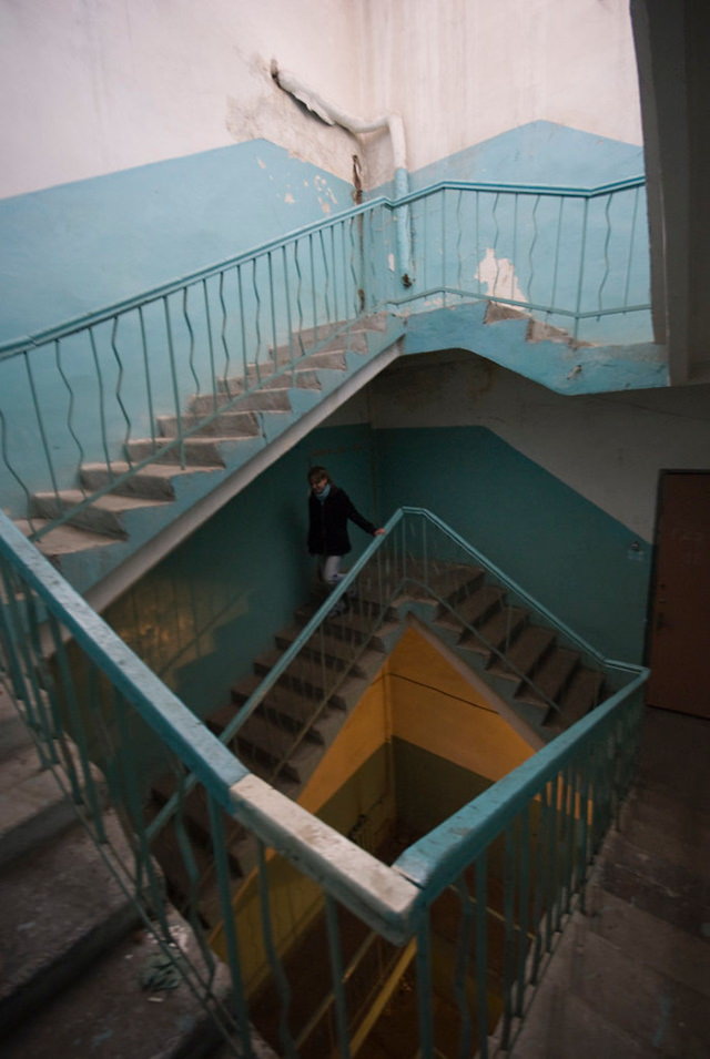 Disastrous Stair Design average Russian stairway