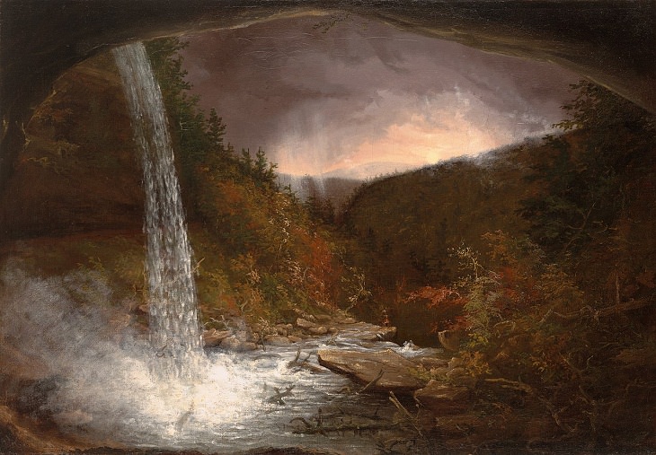 Landscape Paintings by Thomas Cole, Kaaterskill Falls