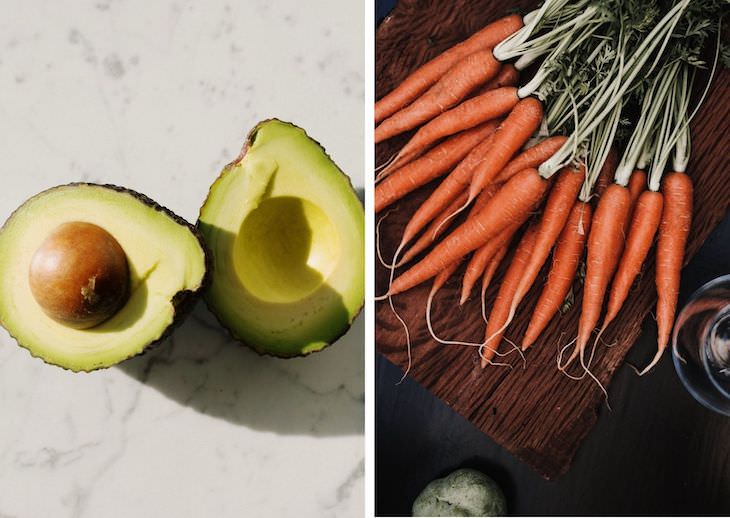 Food Pairings That Are Healthier When Combined Avocado and carrots