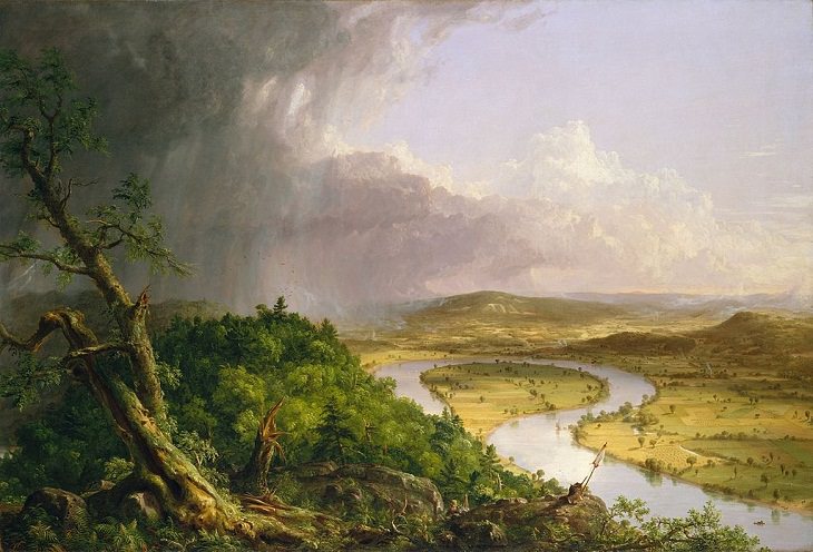 Landscape Paintings by Thomas Cole, Connecticut River