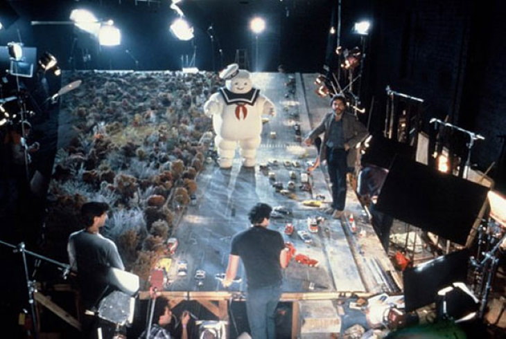 Behind-the-Scene Photos From Movies Ghostbusters (1984)