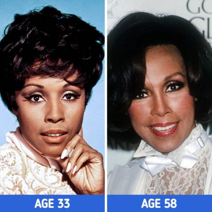 Actresses at Different Stages of Their Lives Diahann Carroll