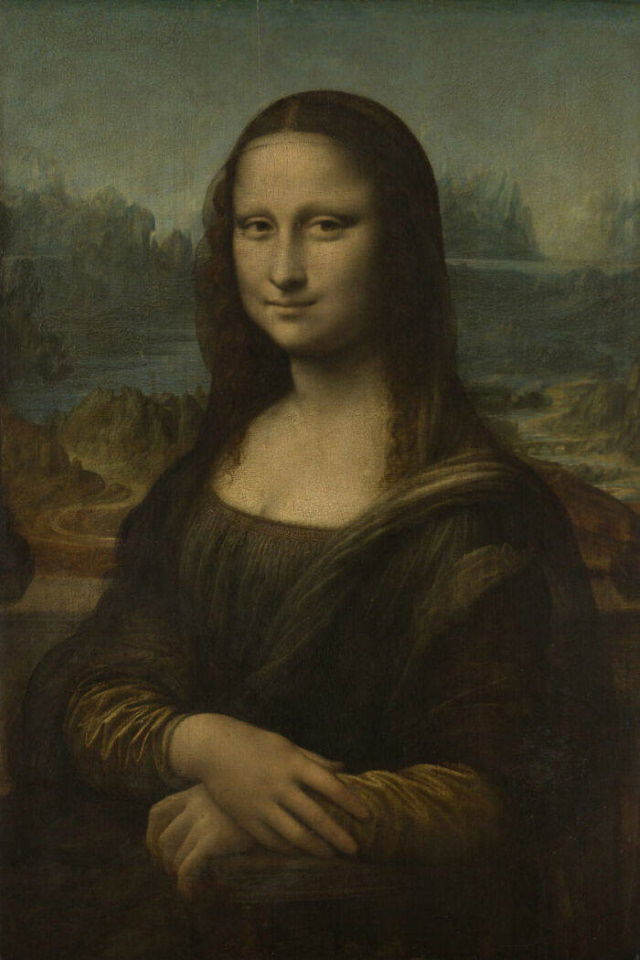 The Louvre’s Art The Mona Lisa by Leonardo Da Vinci (1503 - 1518)