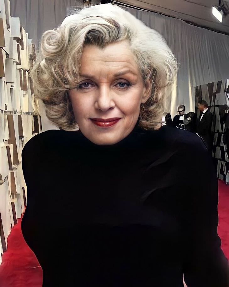 Imaginary Old-Age Portraits of Departed Celebs Marilyn Monroe