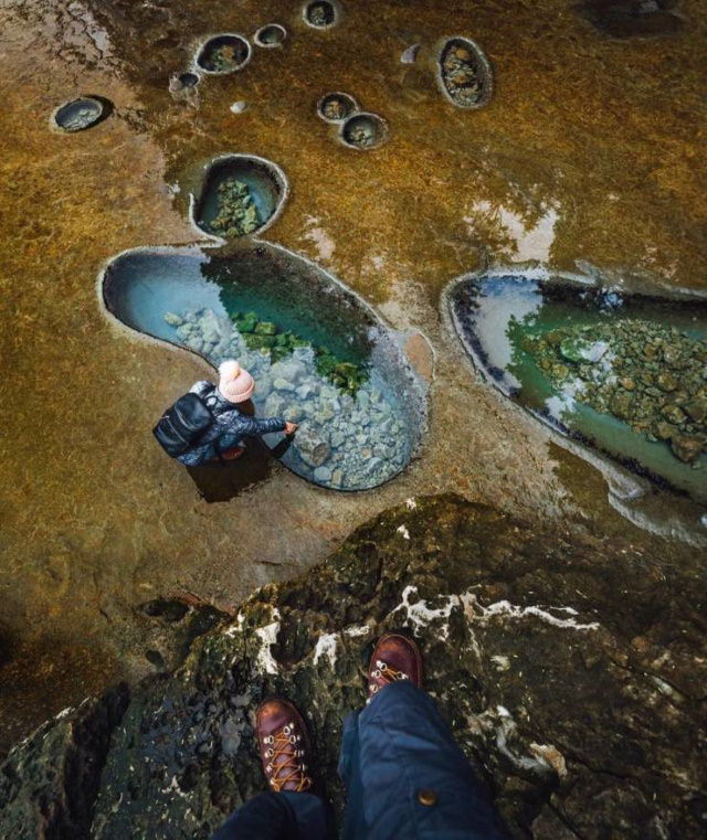 Poignant Photos tide pools in Canada