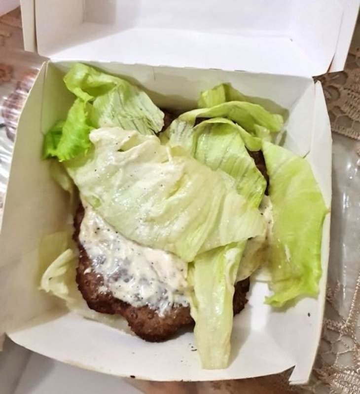12 Takeout Orders That Are So Bad They’re Funny burger