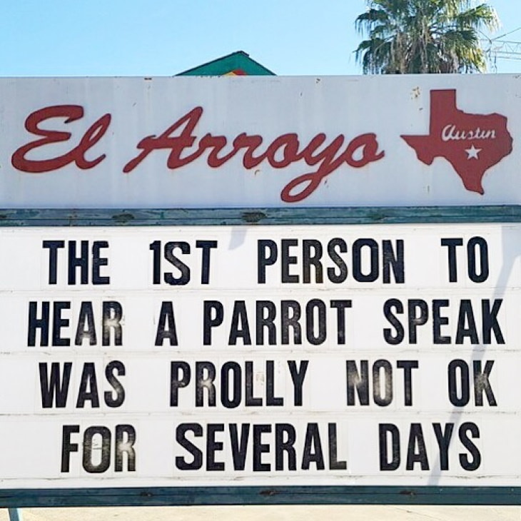 El Arroyo Funny Signs