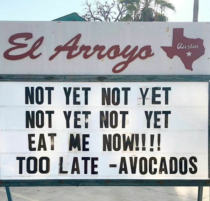 El Arroyo Funny Signs