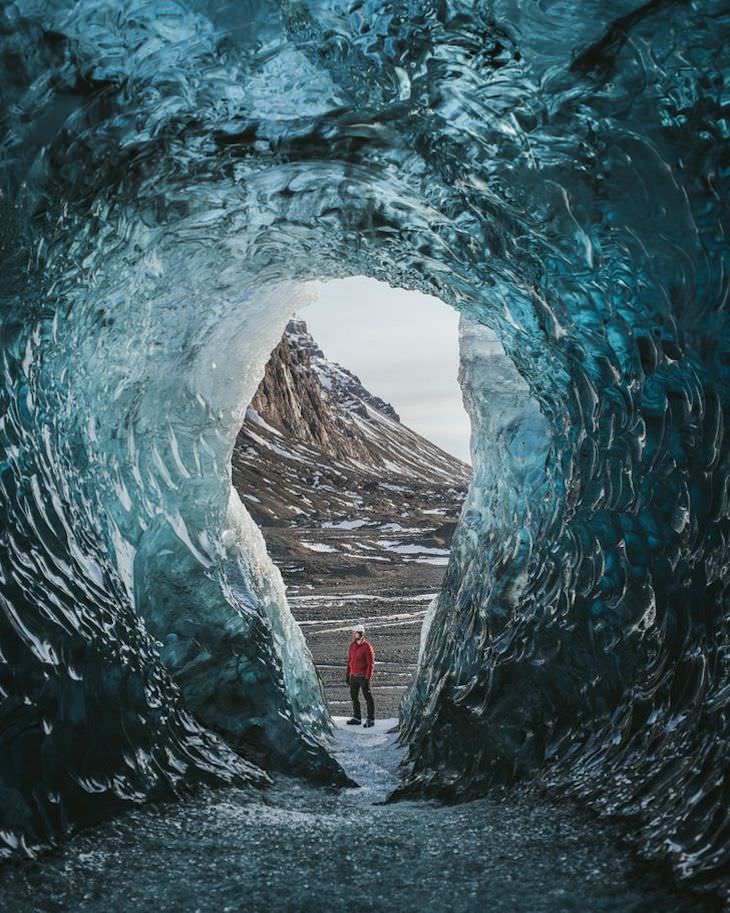 Stunning Landscape Photos by Alexander Ladanivskyy ice cave