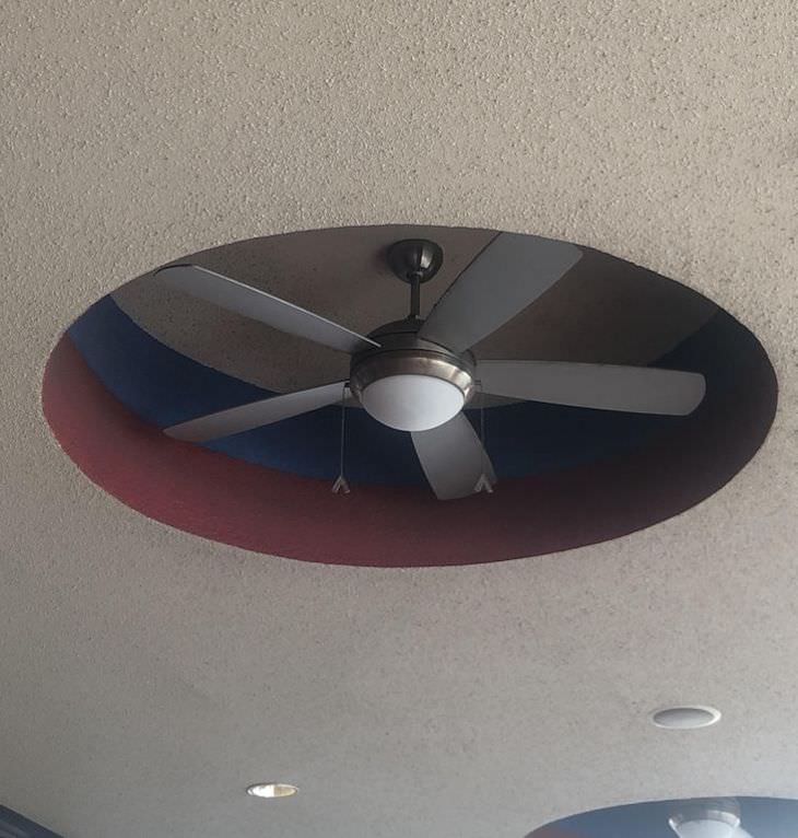 Bad designs ceiling fan