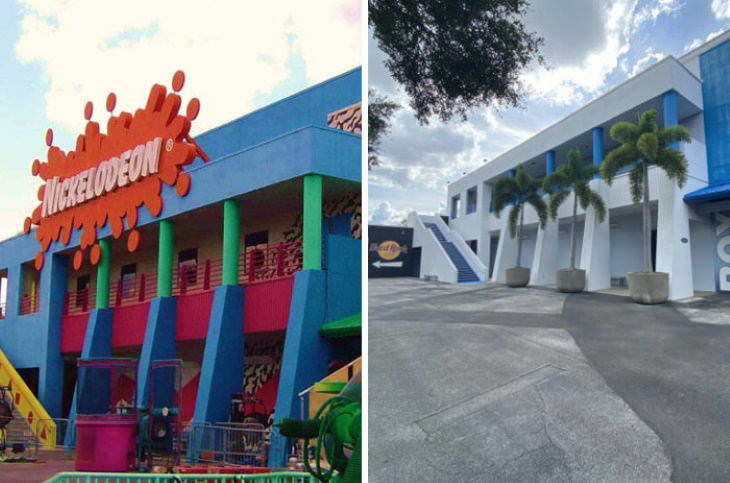 Superficially Renovated Buildings Nickelodeon Studios