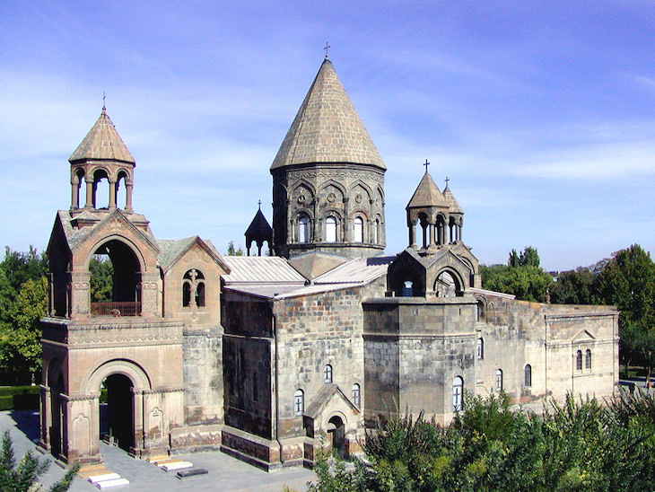 9 Oldest Churches Around the World Etchmiadzin Cathedral,