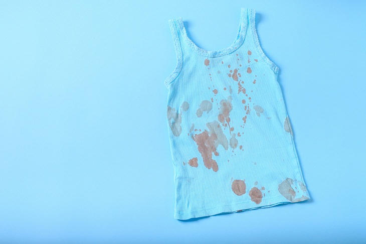 Stain removal tips, Blood stains