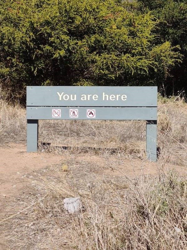 Funny Signs you are here