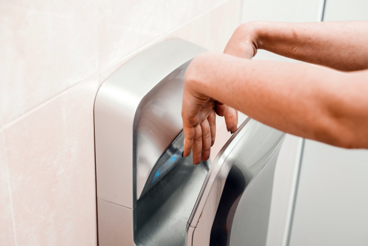 Hand Dryers vs Paper Towels for Viruses Air Hand Dryer