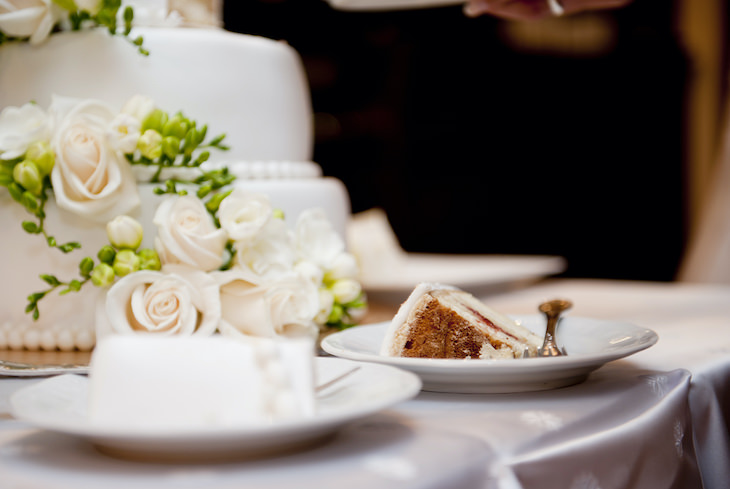 Strange Lesser Known Stories About the British Monarchy wedding cake