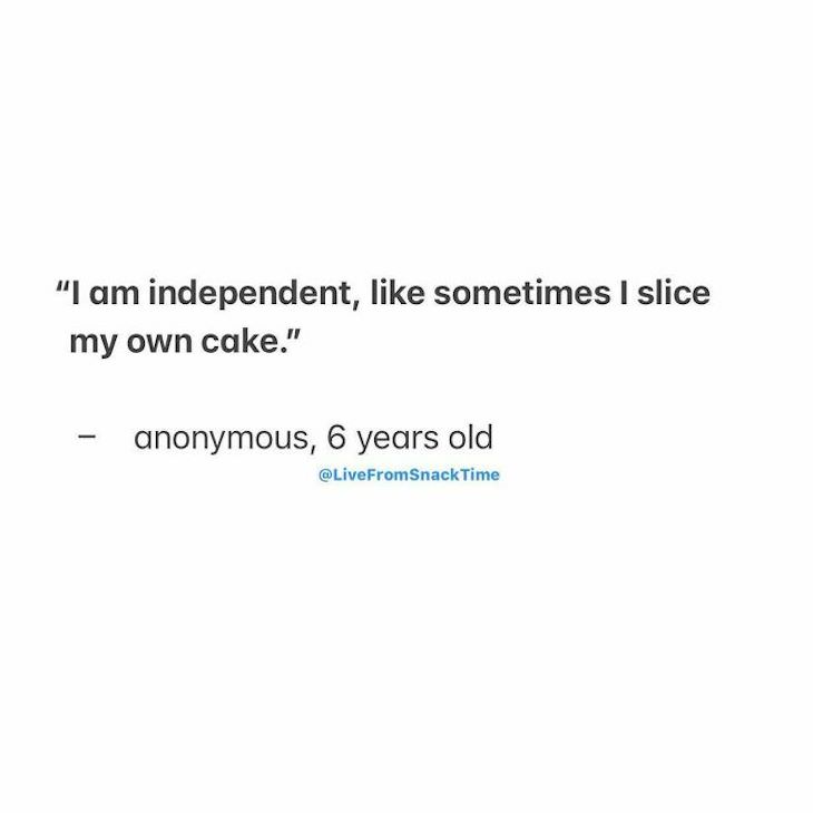 Wholesome and Hilarious Real Quotes From Little Kids indepndent
