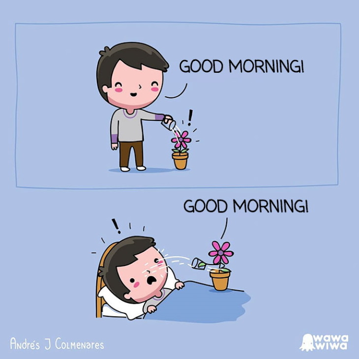 Wawawiwa Comics good morning