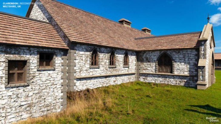 Amazing Digital Reconstruction of Ancient Palaces Clarendon Palace, UK