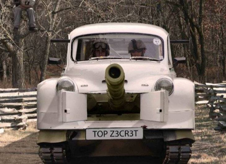 Wackiest Car Modifications, tank