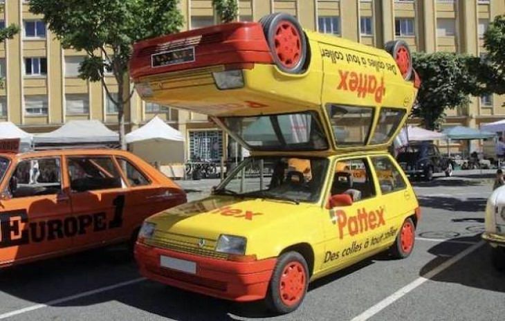 Wackiest Car Modifications, two cars