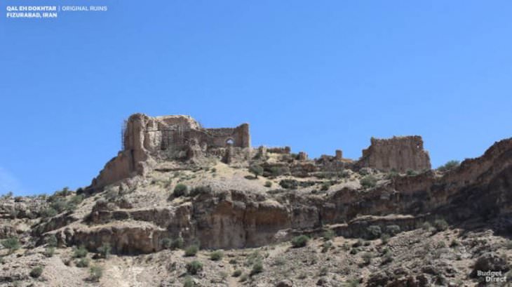 Amazing Digital Reconstruction of Ancient Palaces Qal’eh Dokhtar, Iran