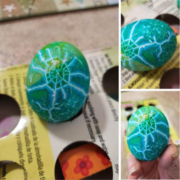 Accidents That Resulted in Unplanned Art Pieces egg