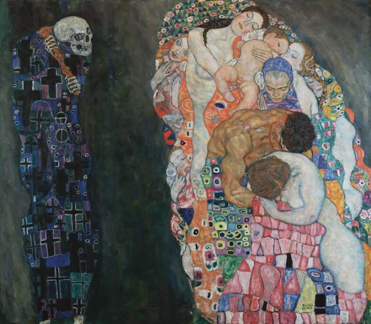 Gustav Klimt Gustav Klimt - Death and Life (1910)