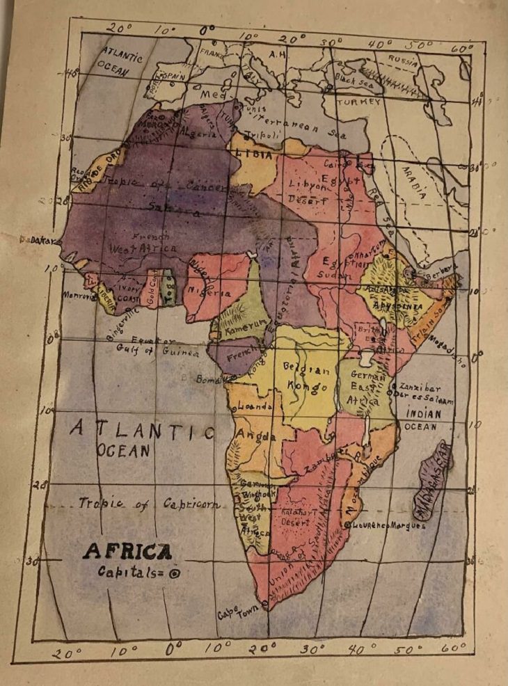 Informative Maps, Africa 