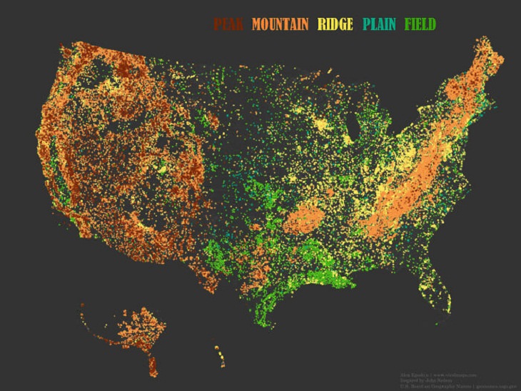 Informative Maps, United States