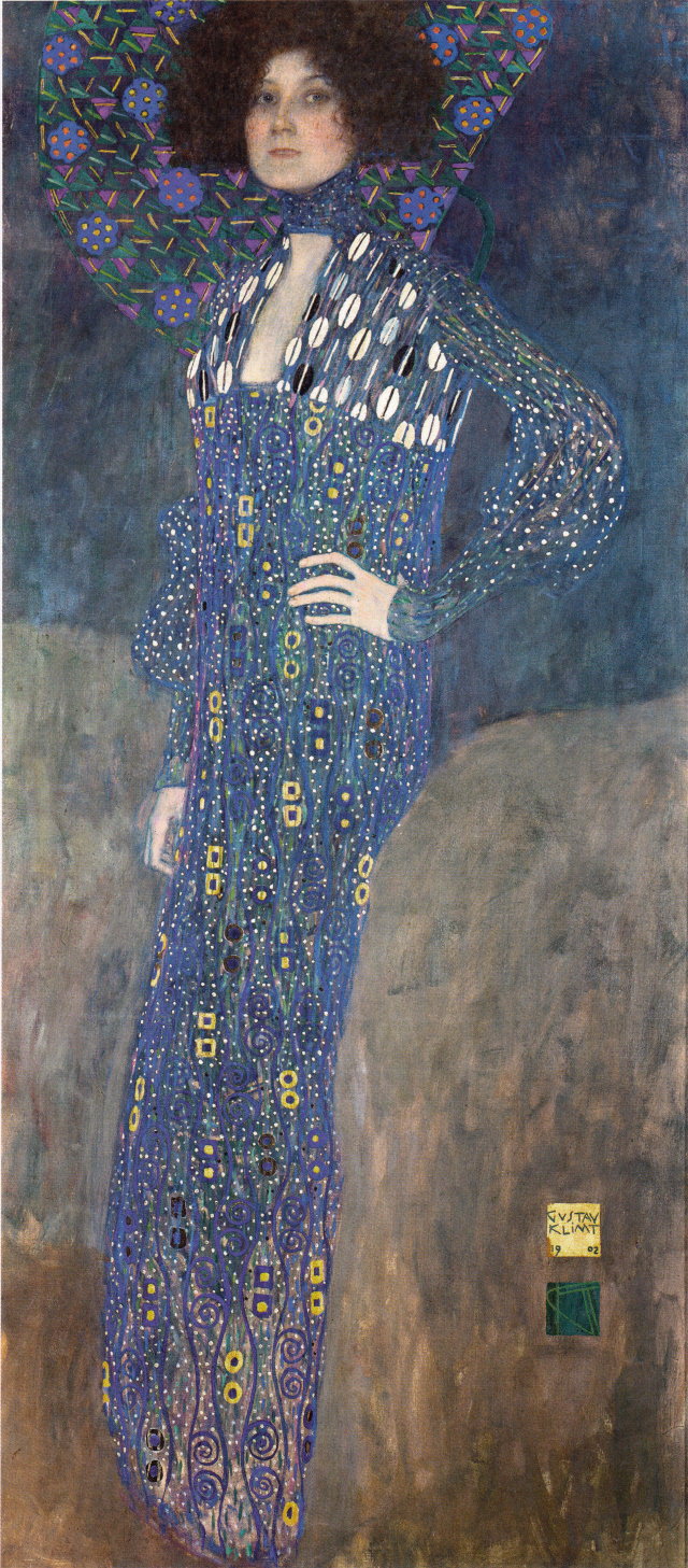 Gustav Klimt Portrait of Emilie Louise Flöge