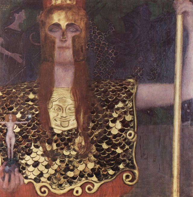 Gustav Klimt Pallas Athena 