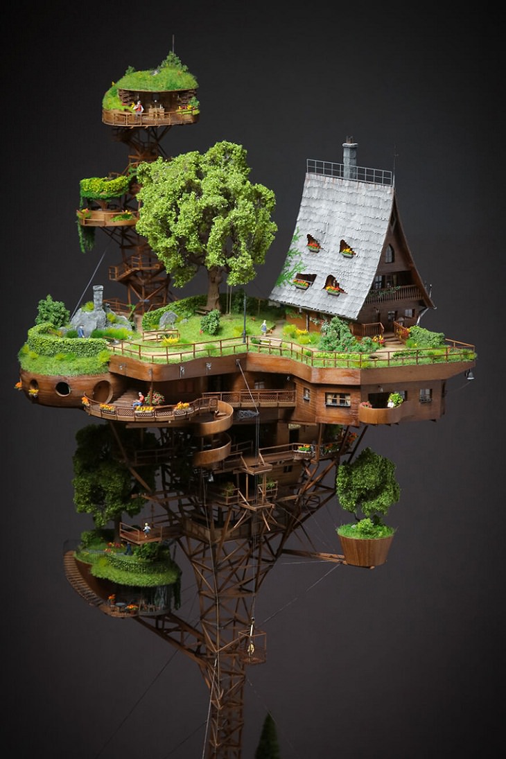 Mini Village, Skyville, village model