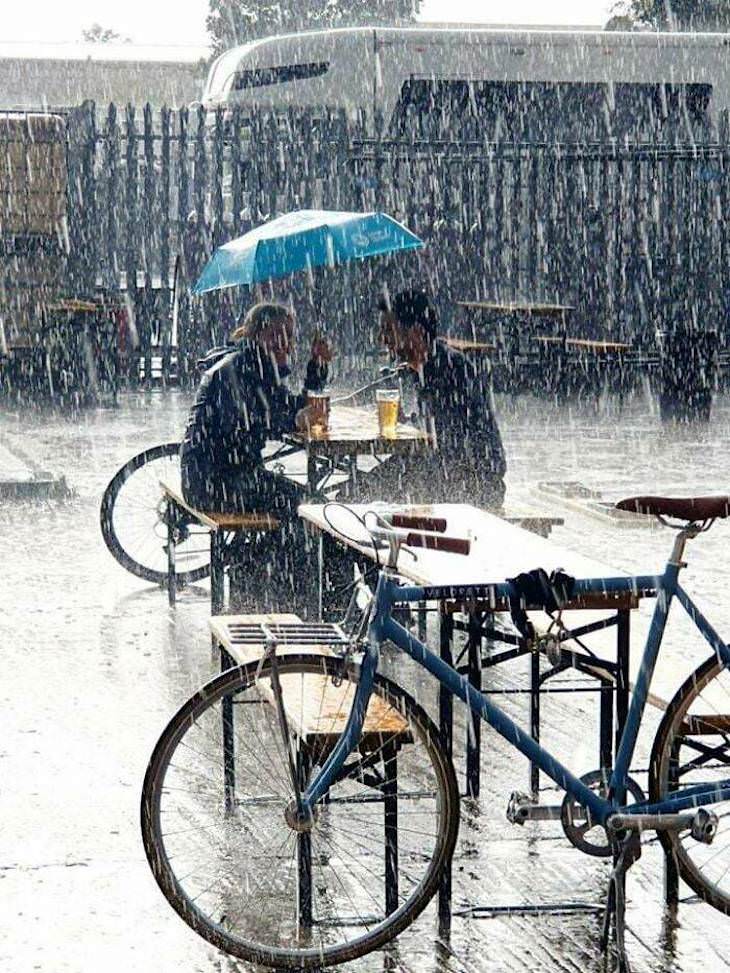 14 Hilarious Situation Spotted in the UK sitting in the pub in the rain