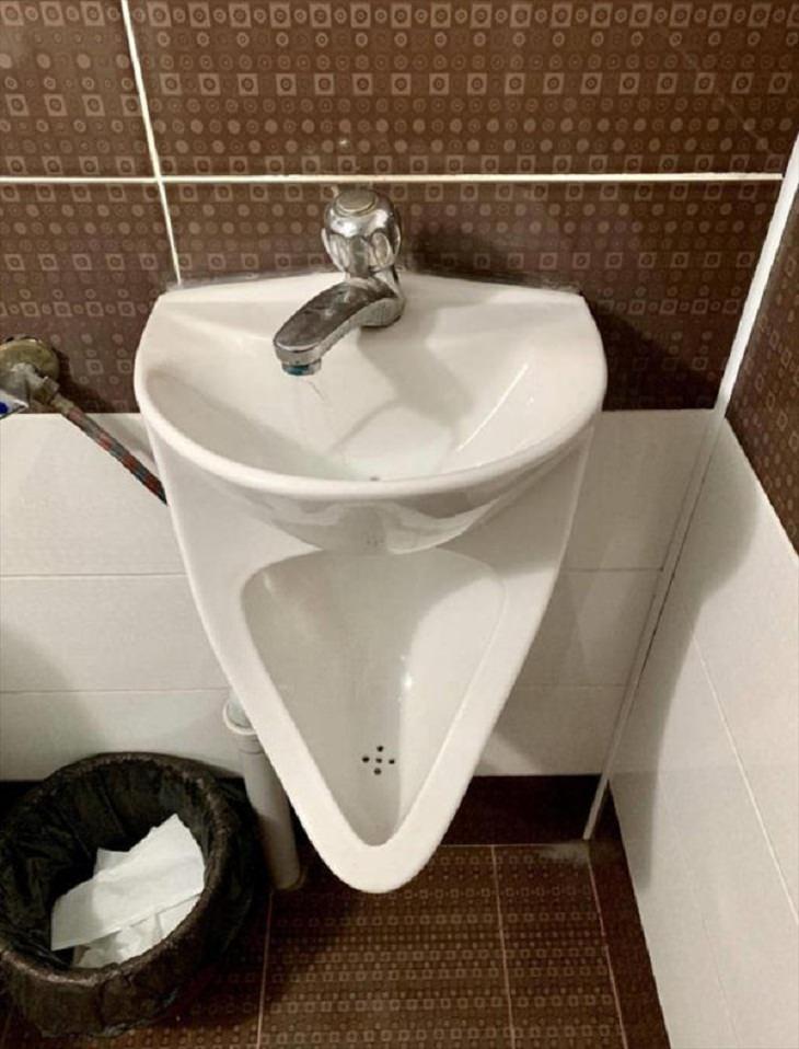 Fun and Useful Design Ideas, Sink-Urinal'