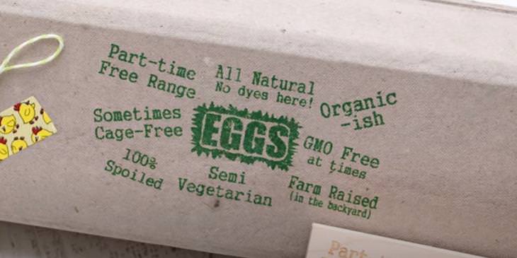 Egg Carton Labels, All-Natural