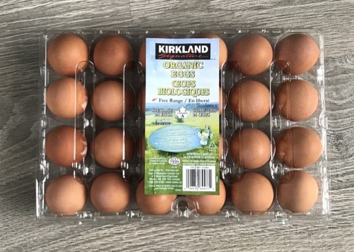 Egg Carton Labels, Certified Organic