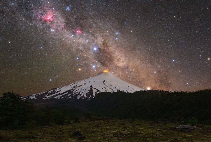  Milky Way Photographs, Villarrica Volcano, Chile.