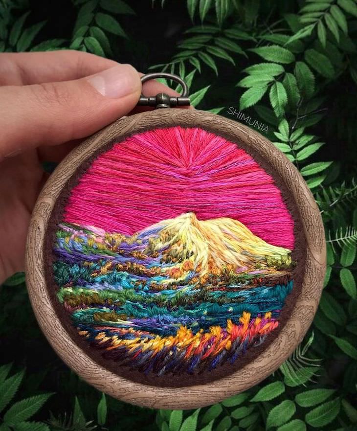 Dreamlike Embroidery Masterpieces by Vera Shimunia