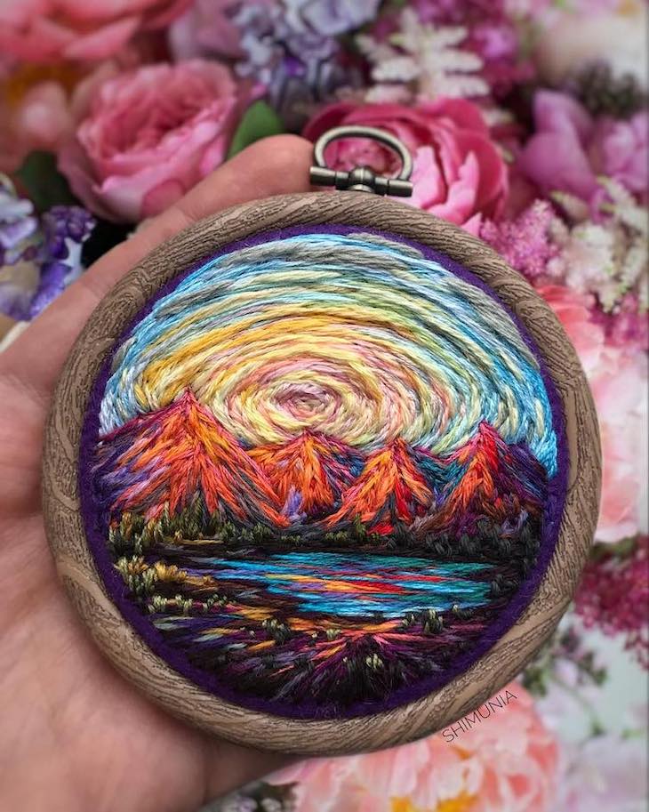 Dreamlike Embroidery Masterpieces by Vera Shimunia