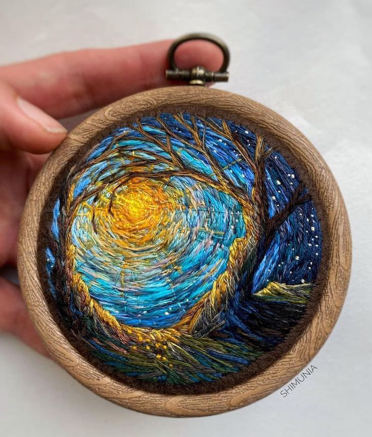 Dreamlike Embroidery Masterpieces by Vera Shimunia