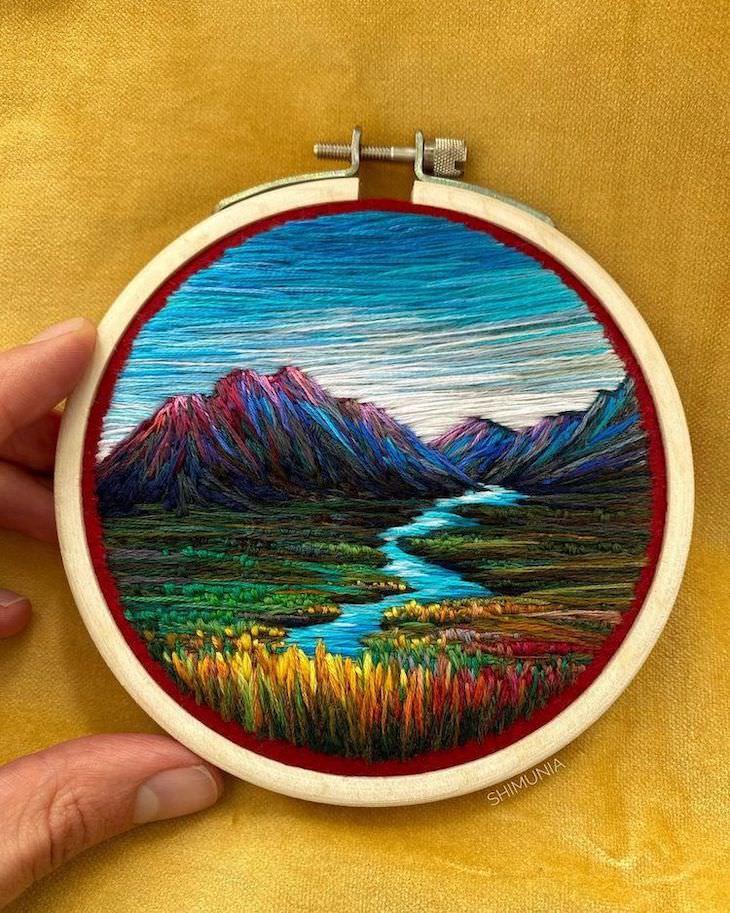 Dreamlike Embroidery Masterpieces by Vera Shimunia