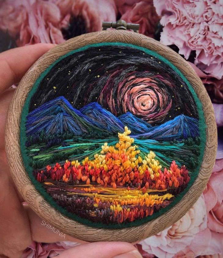 Dreamlike Embroidery Masterpieces by Vera Shimunia