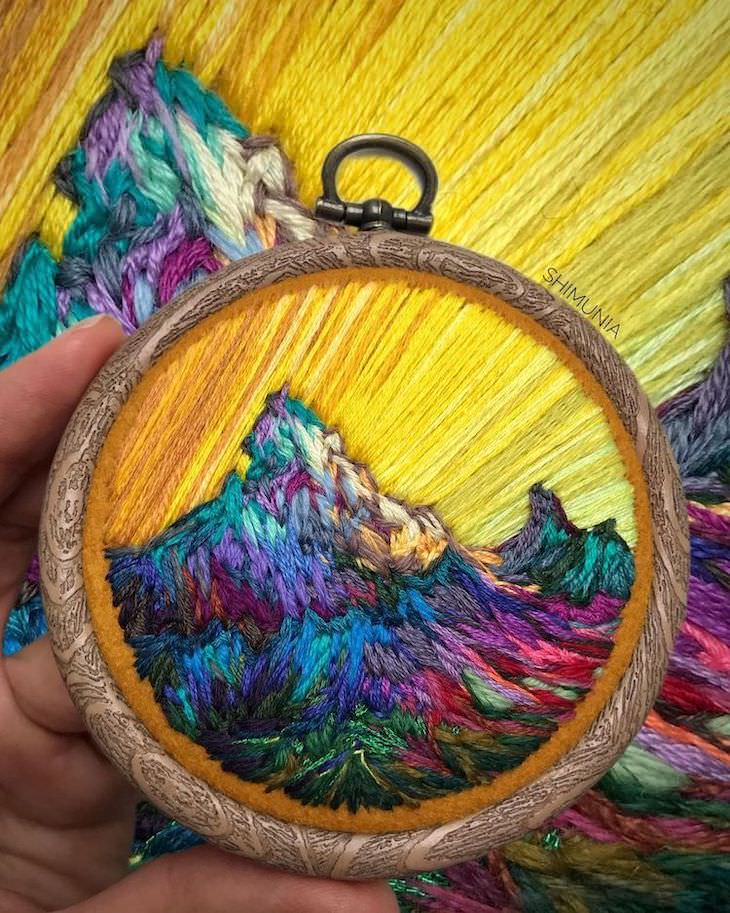 Dreamlike Embroidery Masterpieces by Vera Shimunia