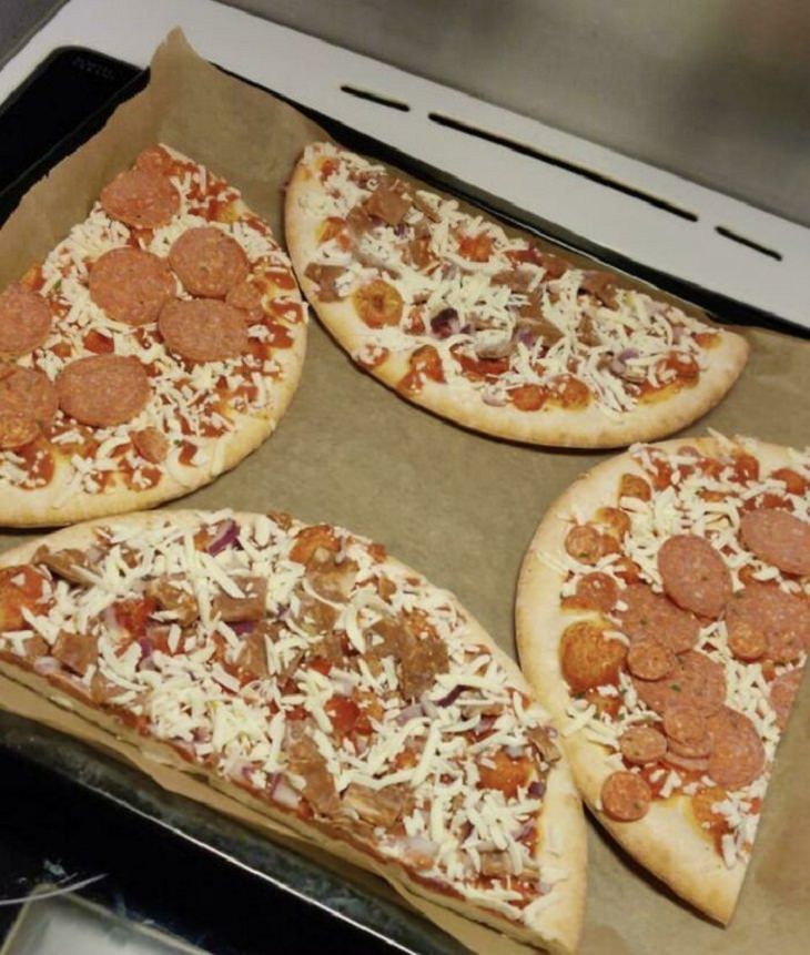 Food Hacks, frozen pizzas